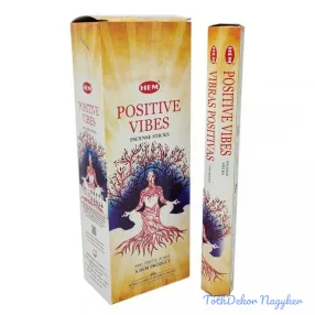   HEM Pozitív Hangulatok / Positive Vibes füstölő hexa indiai 20 db