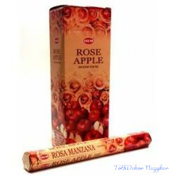 HEM Rose Apple / Rózsa Alma füstölő hexa indiai 20 db
