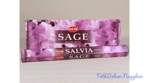 HEM Sage / Zsálya füstölő hexa indiai 20 db