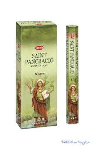 HEM hexa füstölő 20db Saint Pancracio / Szent Pancratius