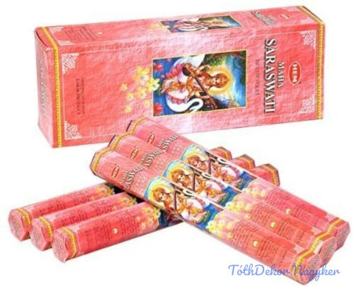 HEM Saraswati füstölő hexa indiai 20 db
