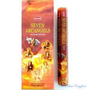 HEM Seven Arcangels / Hét Arkangyal füstölő hexa indiai 20 db