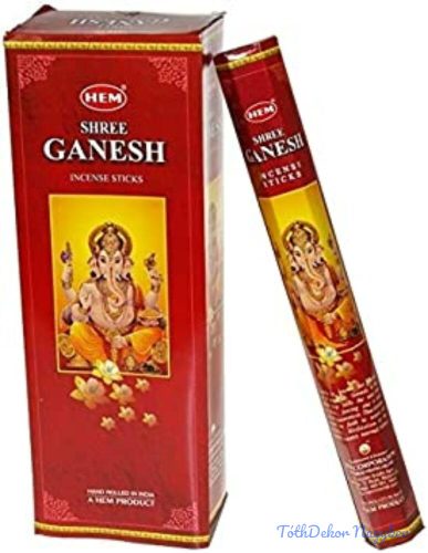 HEM Shree Ganesh / Ganésa füstölő hexa indiai 20 db