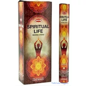   HEM Spiritual Life / Spirituális Élet füstölő hexa indiai 20 db