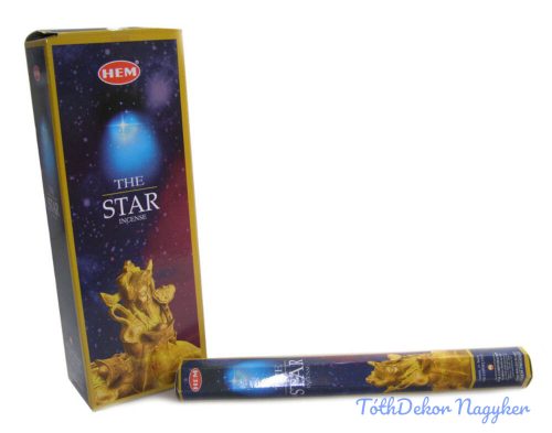 HEM The Star / Csillag füstölő hexa indiai 20 db