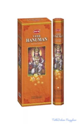 HEM hexa füstölő 20db Veer Hanuman