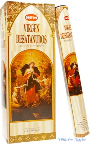 HEM Virgen Desatanudos / Szűz Mária füstölő hexa indiai 20 db