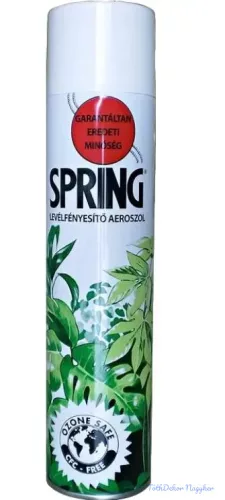 Levélfény SPRING 600 ml dekorációs fújós spray - Levélfényesítő Aeroszol