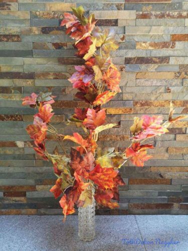 Őszi 77 leveles selyem futó 80 cm - Őszi Narancs