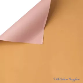 Fólia ív 58x58cm 20db/csomag - Púder bézs-Bézses arany