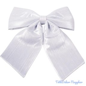 Fényes masni, 28 x 34cm - Ezüst