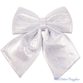 Fényes masni, 20 x 24cm - Ezüst