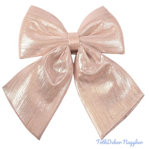 Fényes masni, 20 x 24cm - Halvány rózsaszín