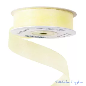 Organza szalag 20mm x 20m - Krém