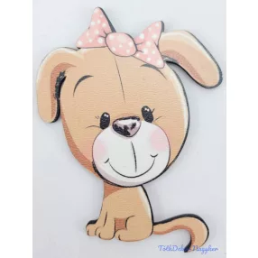 Barna kutyusos masnis táblácska