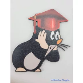 Kisvakond ballagó táblácska