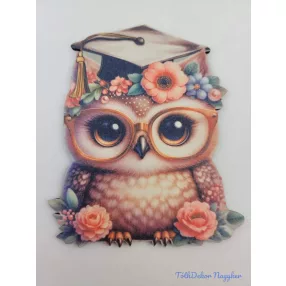 Ballagó virágkoszorús szép bagoly