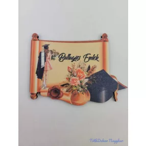 Ballagási emlék papírtekercs - Lány 19