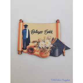 Ballagási emlék papírtekercs - Fiú 22