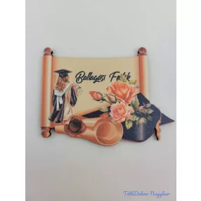 Ballagási emlék papírtekercs - Lány 25