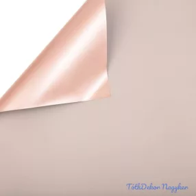 Kékesszürke / Rose gold fólia tekercs 58cm x 10m