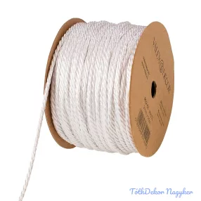 Dekor zsinór 2mm x 25m - Fényes Fehér