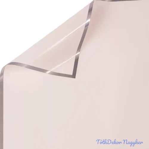 Fólia ív ezüst kerettel 57 x 57cm, 20db - Lakk fehér