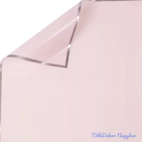   Fólia ív ezüst kerettel 57 x 57cm, 20db - Lakk lilágoslila