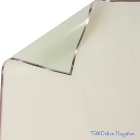   Fólia ív ezüst kerettel 57 x 57cm, 20db - Lakk pasztell zöld