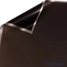 Fólia ív ezüst kerettel 57 x 57cm, 20db - Lakk fekete