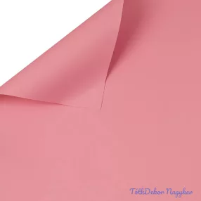   Egyszínű csomagoló dekor fólia ív 58x58cm 20db/cs - Rózsaszín