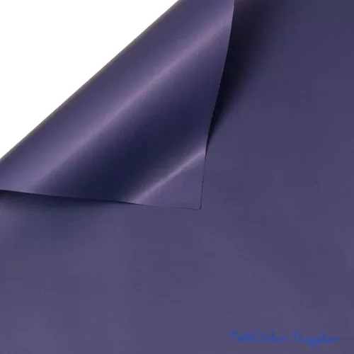 Egyszínű csomagoló dekor fólia ív 58x58cm 20db/cs - Sötétkék