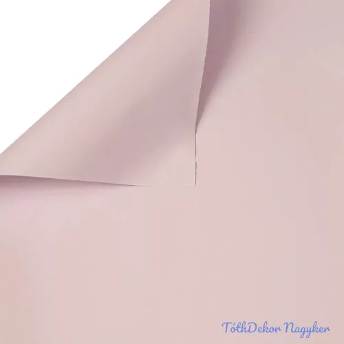 Egyszínű csomagoló dekor fólia ív 58x58cm 20db/cs - Pezsgő