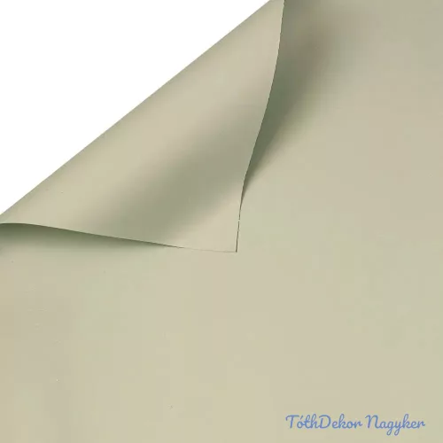 Egyszínű csomagoló dekor fólia ív 58x58cm 20db/cs - Pasztel zöld