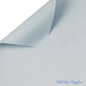   Egyszínű csomagoló dekor fólia ív 58x58cm 20db/cs - Világos kék