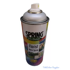   Virágfesték SPRING 400 ml dekorációs fújós festék spray - Brite Silver / Ezüst