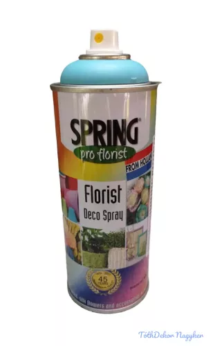 Virágfesték SPRING 400 ml dekorációs fújós festék spray - Soft Blue / Halvány Kék