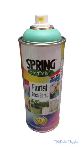 Virágfesték SPRING 400 ml dekorációs fújós festék spray - Aqua
