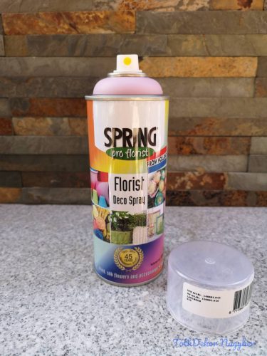 Virágfesték SPRING 400 ml dekorációs fújós festék spray - Lavender / Levendula
