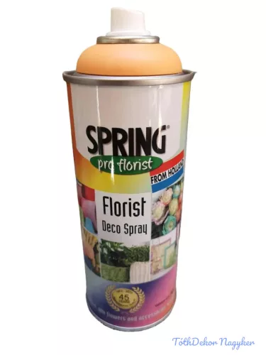 Virágfesték SPRING 400 ml dekorációs fújós festék spray - Pumpkin / Tök