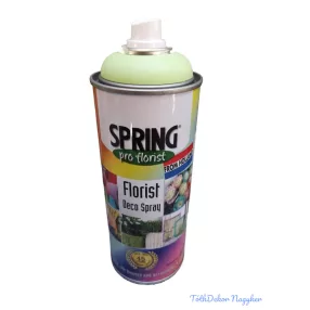   Virágfesték SPRING 400 ml dekorációs fújós festék spray - Lemon Lime / Zöld Citrom