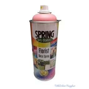   Virágfesték SPRING 400 ml dekorációs fújós festék spray - Rose / Rózsaszín