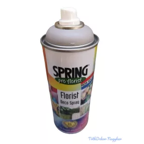   Virágfesték SPRING 400 ml dekorációs fújós festék spray - Mercury Grey / Higany Szürke