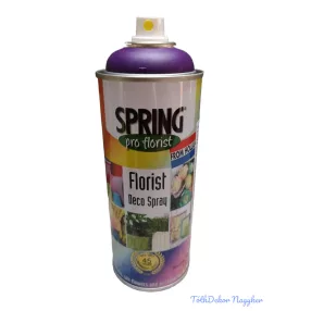   Virágfesték SPRING 400 ml dekorációs fújós festék spray - Regal Purple / Fejedelmi Lila