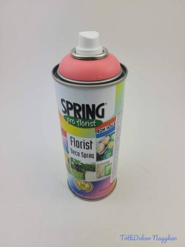 Virágfesték SPRING 400 ml dekorációs fújós festék spray - Azalea Pink / Azeálea Rózsaszín