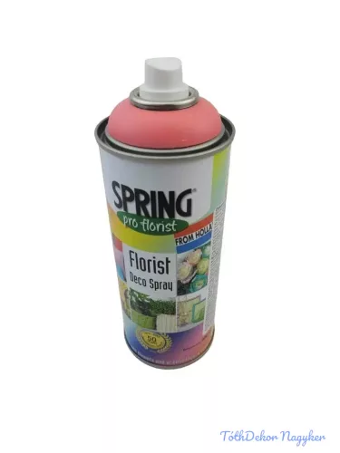Virágfesték SPRING 400 ml dekorációs fújós festék spray - Azalea Pink / Azeálea Rózsaszín