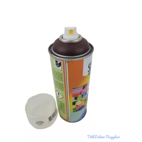   Virágfesték SPRING 400 ml dekorációs fújós festék spray - Dark Brown / Sötét Barna