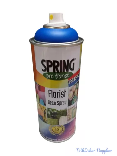 Virágfesték SPRING 400 ml dekorációs fújós festék spray - Royal Blue / Király Kék