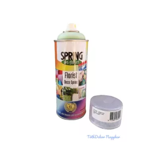   Virágfesték SPRING 400 ml dekorációs fújós festék spray - Spring Green / Tavaszi Zöld