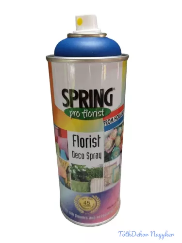 Virágfesték SPRING 400 ml dekorációs fújós festék spray - Navy Blue / Sötétkék